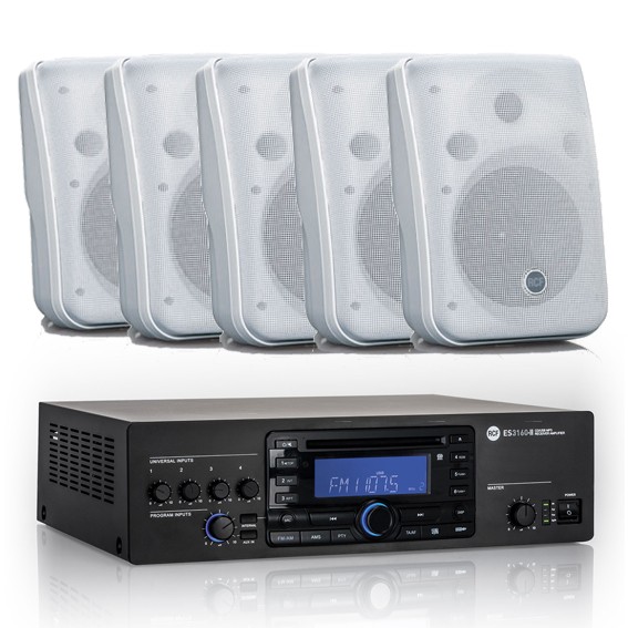 LiveSound150 bis 150qm/CD/USB/Bluetooth/Radio Hintergrundsound